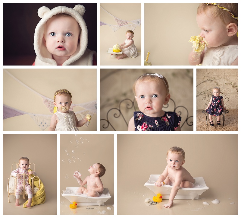 Tacoma, baby pictures, baby, cake smash, birthday